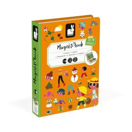 Janod 4 Seasons Magneti´book 3-8 Years Multicolor