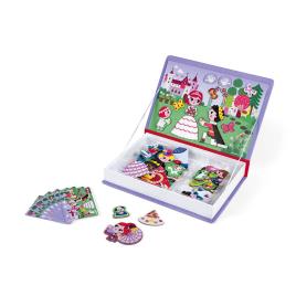 Janod Princesses Magneti´book 3-8 Years Multicolor