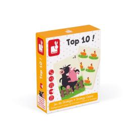 Janod Top 10 Do Jogo De Estratégia 5-10 Years Multicolor