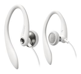 Headphones Intra-Aural (Branco) - Philips SHS3300WT/10