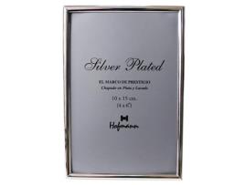 Moldura HOFMANN Prateada (Metal - 10 x 15 cm)