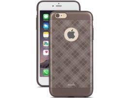 Capa MOSHI Tartan Walnut iPhone 6 Plus, 6s Plus Castanho