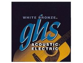 Jogo de Cordas Guitarra Acústica GHS WB-XL (Bronze - Calibre: 0.11 - .014 - .020 - .026 - .036 - .048)