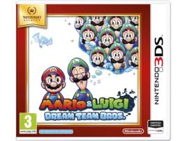 Jogo  3DS Selects: Mario & Luigi Dream Team Bros