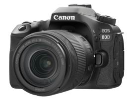 Kit Máquina Fotográfica Reflex CANON 80D + EF-S 18-135 IS USM (APS-C)