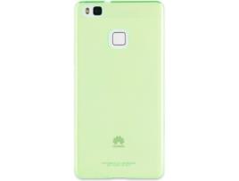 Capa Huawei P9 Lite MUVIT Crystal Soft Verde