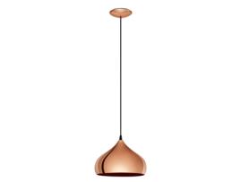 Candeeiro Suspenso EGLO Titan (Cinzento - E27 - 1 x 60 W - Aço)