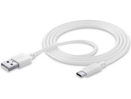 Cabo USB A - USB C  1.2m Branco