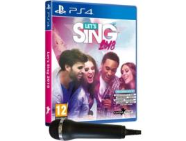 Jogo PS4 Let's Sing 2018 + 1 Micro