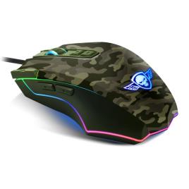 Rato Gaming  Elite-M50 Army (Ótico - 400 dpi - RGB - Verde)