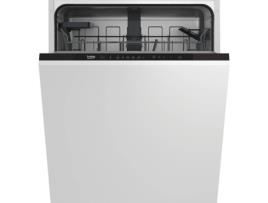 Máquina de Lavar Loiça Encastre BEKO DIN36421 (14 Conjuntos - 59.8 cm - Painel Preto)