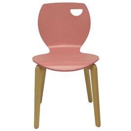 Pack 2 Silla de Oficina Buendia rosa/haya