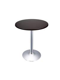 Mesa de Oficina de vending Altarejos base cromada y tablero 60cm negro