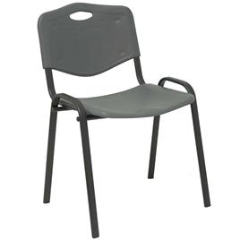 Cadeira de receção Robledo  426PTNI600 Cinzento (4 uds)