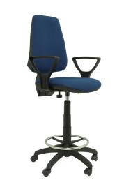 Taburete de Oficina Elche CP brazos golf bali color azul marino