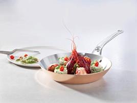 Frigideira em Cobre e Inox DE BUYER Prima Matera 28cm