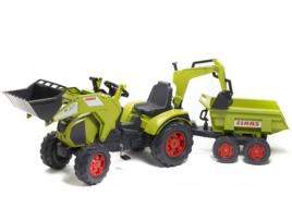 Trator FALK Claas Axos 330 Front Loader + Backhoe + Dumper Maxi