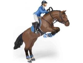Figuras PAPO Cavalo de Salto de Obstáculos + Cavaleira