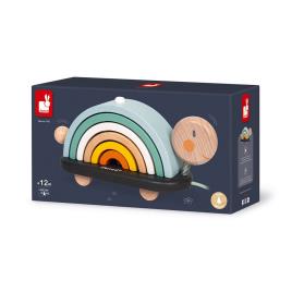 Brinquedo de Madeira  Tartaruga Arco-Íris (Idade Mínima: 12 Meses)