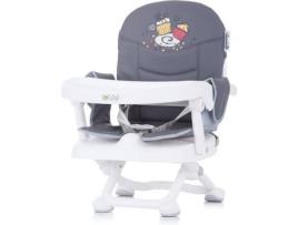 Cadeiras de Refeição CHIPOLINO Compacta de Viagem Lollipop Idade Mínima: 6 Meses (40 x 37 x 43-48 cm - Cinza )