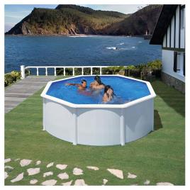 Gre Pools Piscina Fidji Steel Walls 350x120 Cm One Size White / Blue