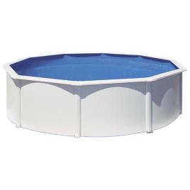 Atlantis Steel Walls Pool Ø350 X 132 Cm Ø 350 x 132 cm White / Blue