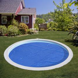 Cobertura De Verão Para Piscina Redonda Ø 420 cm Blue