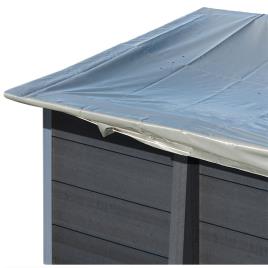 Capa De Inverno Para Piscina Rectangular 656 x 376 cm y