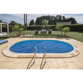 Cobertura De Verão Para Piscina Oval 595 x 315 cm Blue