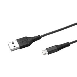 Celly Micro Usb Nylon 0.25m One Size Black