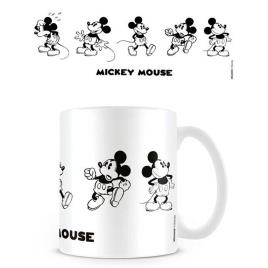 Caneca Mickey Vintage 315 Ml One Size White / Black