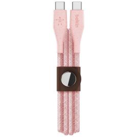 Boost Charge Usb-c To Usb-c Cable With Strap 1m One Size Pink