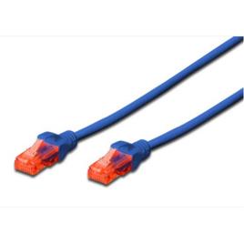 Cabo De Rede Cat 6 U-utp 1 M One Size Blue / Orange