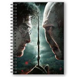 Uma Harry Potter Harry Vs Voldermort 5 Caderno 3d One Size Multicolor