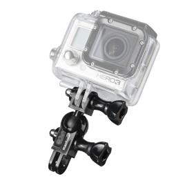 Mini Ball Head Holder For Gopro Mount One Size Black