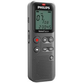 Philips Gravador De Voz Dvt 1110 One Size Black