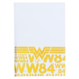 Caderno Wonder Woman 1984 Dc Comics One Size White / Gold