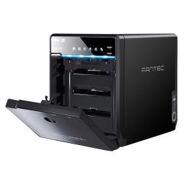 Fantec Gabinete De Disco Rígido Externo Qb-35u31 4x3.5 Usb 3.1 One Size Black