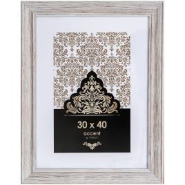 Accent Vintage 30x40 Cm Wood One Size White