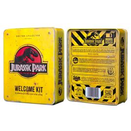 Doctor Collector Réplica De Caixa De Metal Jurassic Park Welcome Kit Standard One Size Yellow
