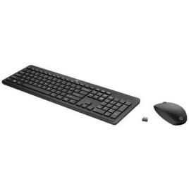Mouse E Teclado Sem Fio 235 Wl Spanish QWERTY Black