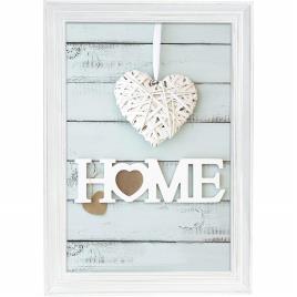 Vintage 30x45 Cm Wood One Size White