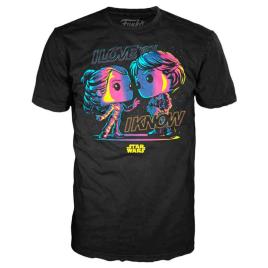 Adora Leia T-shirt De Manga Curta Star Wars Han M Black