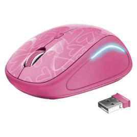 Mouse Sem Fio Yvi Fx One Size Pink