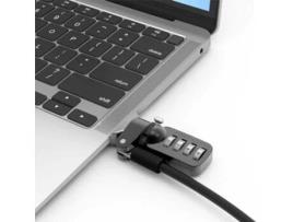 Ledge For Macbook Air W/combo Cable Lock One Size Silver