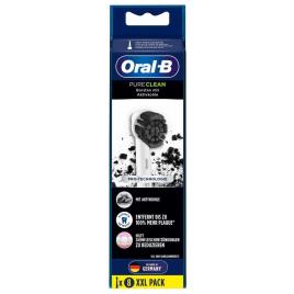 Cabeça Da Escova De Dentes Active Charcoal 8 Peças One Size Blue / Black / White