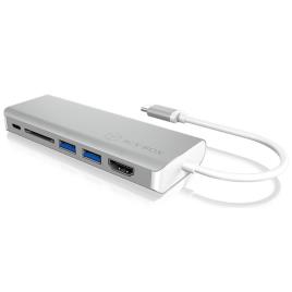 Raidsonic Ib-dk4034-cpd Usb Type-c Multiport Docking One Size Black