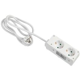 Power Strip Biniplus 6 Fold One Size White