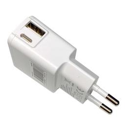 Carregador Usb+usb C 5 Unidades One Size White