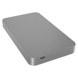 Raidsonic Type-c Ib-247-c31 Usb 3.1 2.5 Externo Duro Dirigir Gabinete One Size Grey